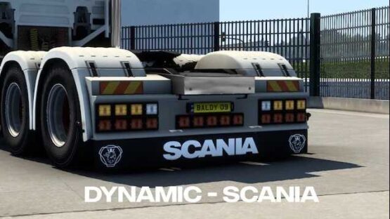 Truck Dynamic Mudflaps v1.0