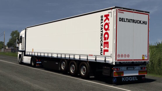 DELTATRUCK Skin for Kogel cargo.