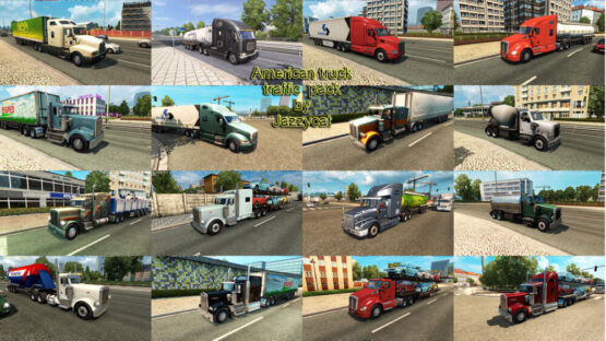 American Truck Traffic Pack by Jazzycat v2.6.11