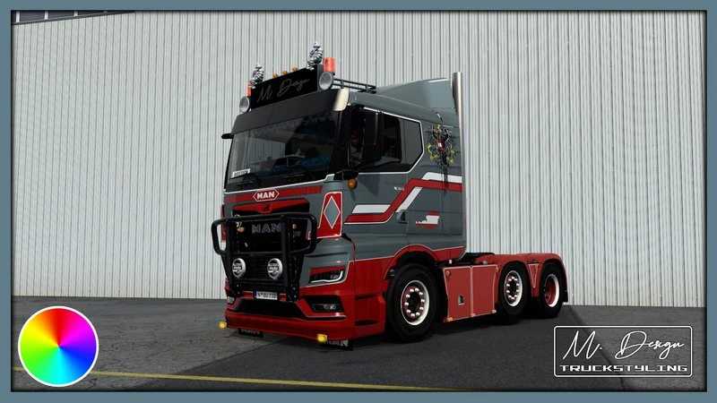 New edition skins MAN TGX v1.0