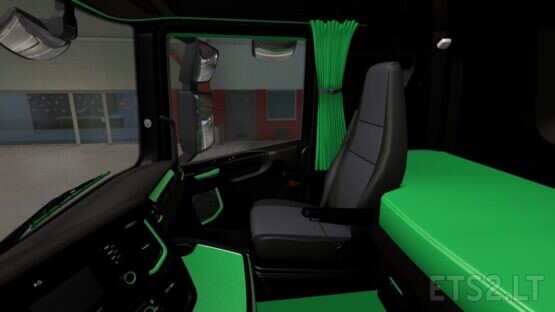 Green Interior for Scania 2016