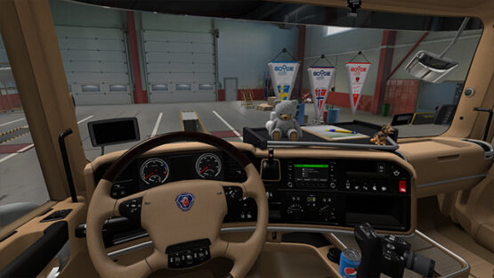 Scania RJL Beige Interior