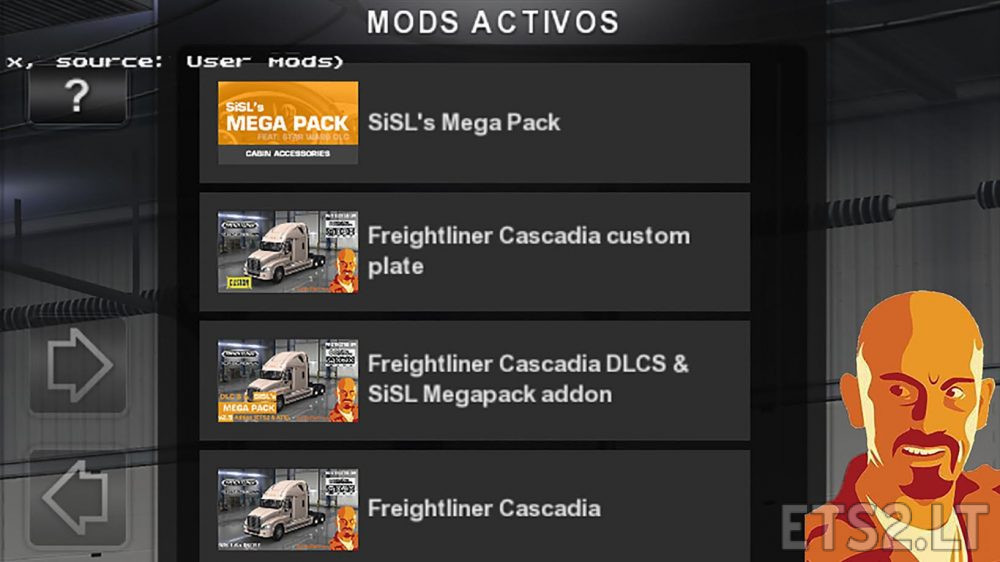 Freightliner Cascadia 1.28.x DLCS Addon