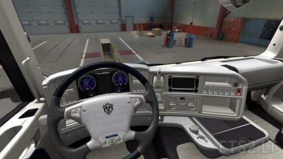 Scania R 2009 Blue White Interior