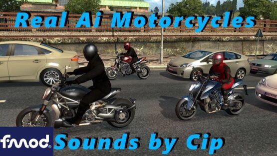 Real Ai Motorcycles Sounds (addon to Motorcycles traffic pack by Jazzycat v6.5)