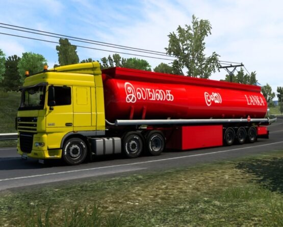 Ceypetco Fuel Tanker Trailer