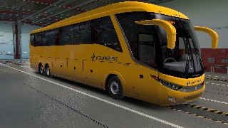 SCANIA G7 Bus Volánbusz (yellow)