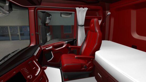 Scania S & R Bordo White Interior