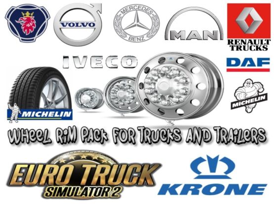 Wheel Rim Pack for Trucks and Trailers 1.48 – 1.49