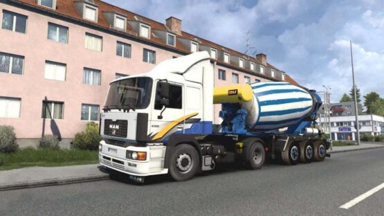 Animated Cement Mixer