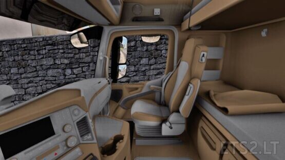 Mercedes Actros MP4 Lux Interior