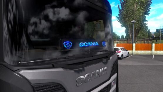 Front Glass Table for SCANIA