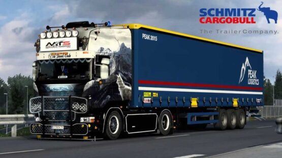 Schmitz Hupa Curtain Trailer v1.2