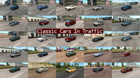 Classic Cars Traffic Pack by TrafficManiac v11.5