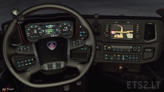 Dashboard light Scania S Pack 1.1