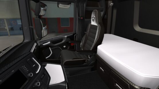 Black & White Interior for Scania S & R 2016