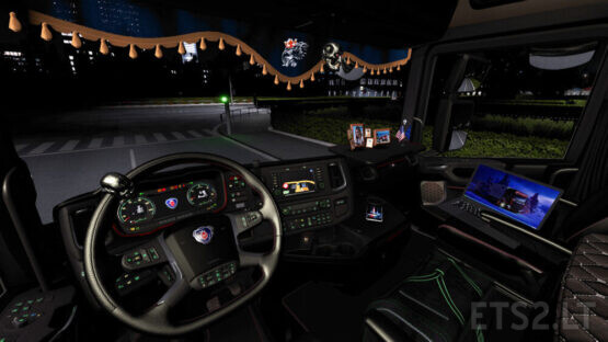 Dark Interior Scania S/R 2016 Pack 1.0