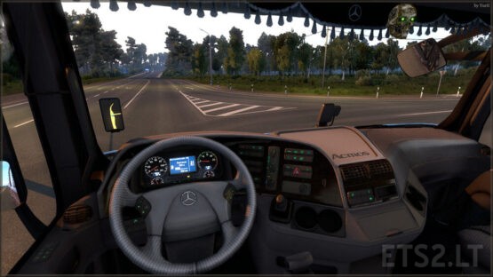 Beige Interior for Mercedes Actros 2009 0.9.5