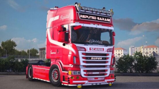 Scania R580 V8 NG Reputed Garage