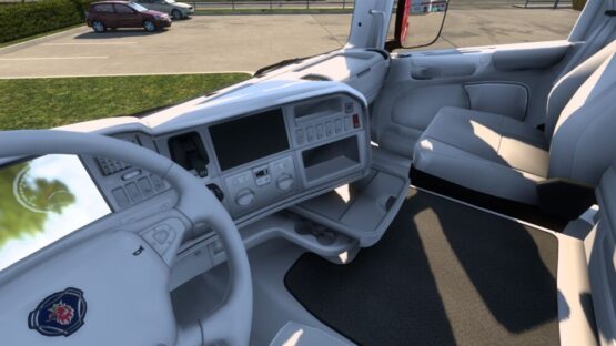 White Interior for Scania R 2009