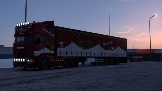 christmas skin for standard trailers