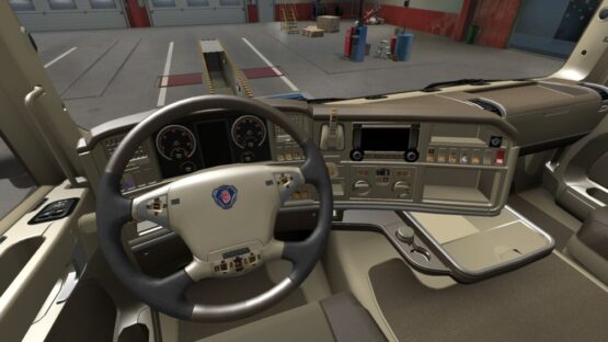 Scania R Light Cream Interior