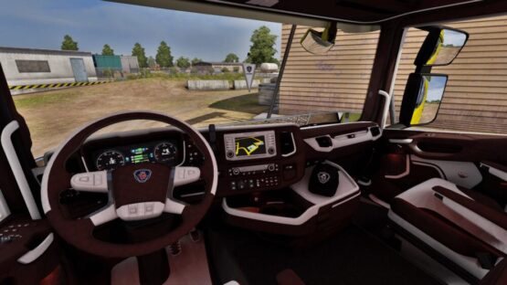 Scania Next Gen Brown – White Interior 1.48