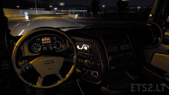 Dark Interior for DAF XF 105 v.3.02 (for v.1.40)