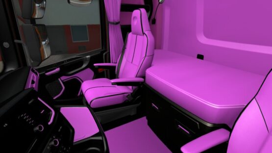 Pink Interior for Scania S & R 2016