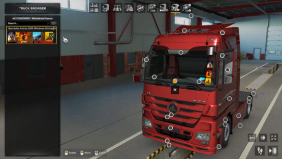 Mercedes Actros 2009 Windows Sticker Pack 0.2