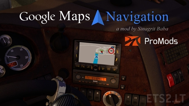 Google Maps Navigation for ProMods v 2.1