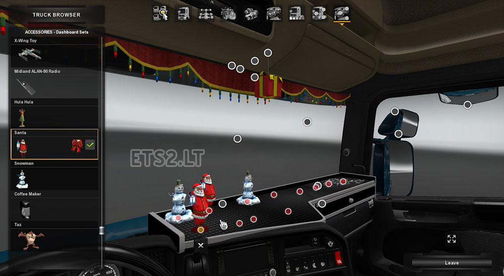 Christmas Addons Compability for Scania RJL v 2.0