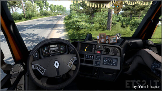 Dark interior for Renault Range T v.1.3