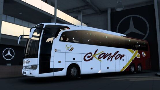 Mercedes Benz Travego 17 SHD Konfor Turizm Kurumsal Skin