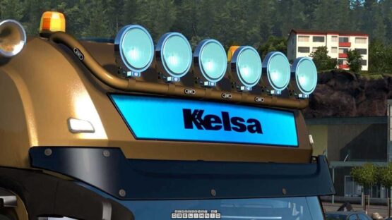 Kelsa lightbars for MB Actros MP3 & MP4 [1.47]