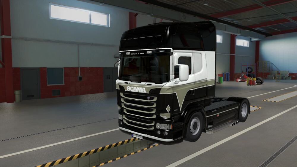 Black Skin Scania RJL