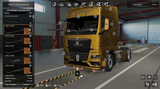 Man TGX 2020 Tuning Mod Slots v1.0