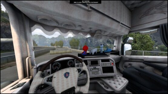 Interior Scania by RJL V8 Eagle ETS2 1.48