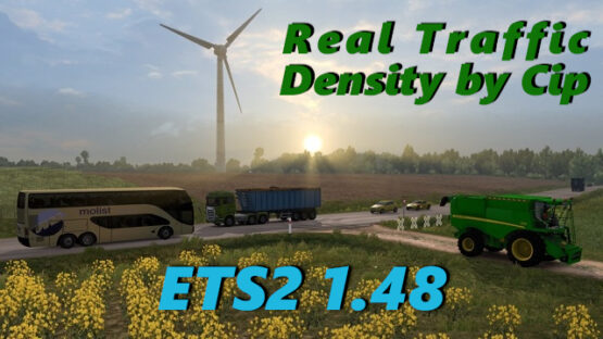 Real Traffic Density ETS2 1.48