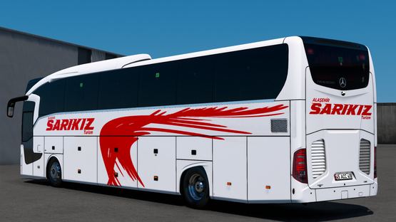 Mercedes Travego 16 Shd Alaşehir Sarıkız Turizm Kaplaması