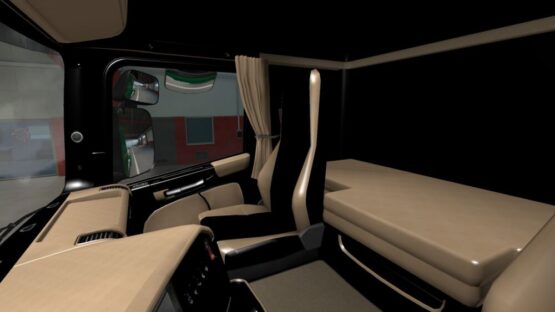 Scania – Black & Beige Interior