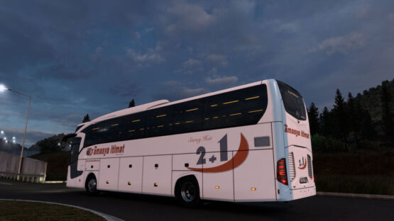 Mercedes-Benz Travego 15SHD Amasya İtimat Skin Pack V2