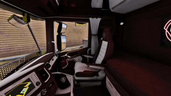 Scania Next Gen Brown – White Interior 1.48