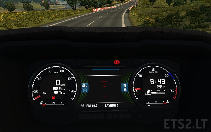 Scania S New Gen dashboard computer