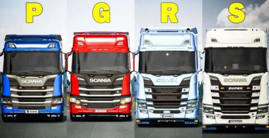 NEXT GENERATION SCANIA P G R S PACK V2.5.5 [1.48]