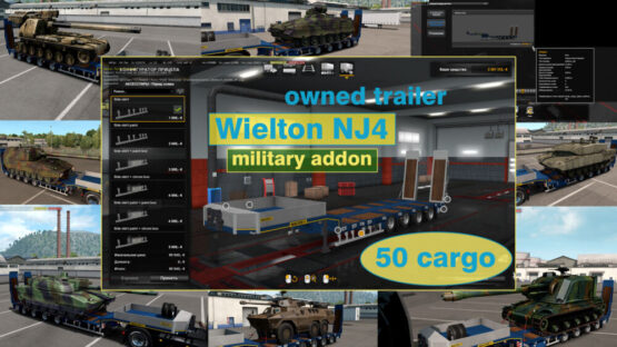 Military Addon for Ownable Trailer Wielton NJ4 v1.5.14