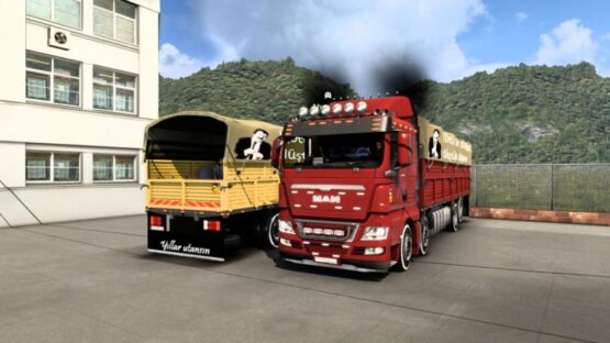 MAN TGX 8×2 (Kırkayak) by Finion [ETS2 1.50]