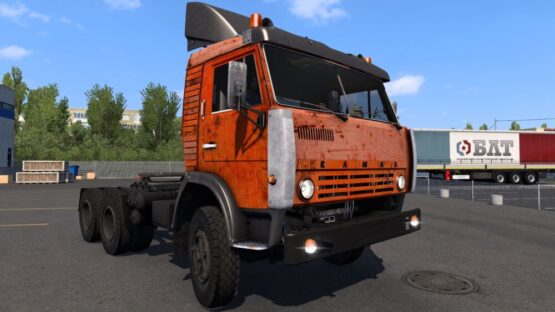 KamAZ 5410HQ v2.8 ETS2 v1.49+ [JAWA, Stas556]