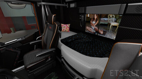 Dark interior for Renault Range T v.1.3