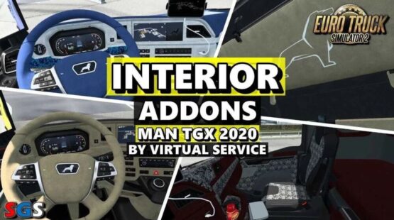 INTERIOR ADDONS FOR MAN TGX 2020 V1.2